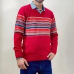 MARRINER MENS FULL SLEEVE V-NECK SWEATER