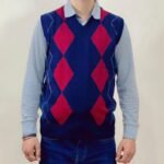 MARRINER  MENS V-NECK SLEEVE LESS SWEATER